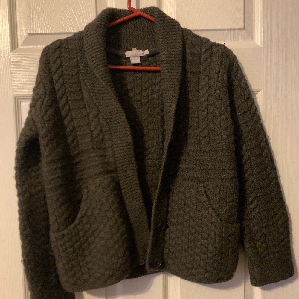 JCREW wool sweater, Wool Sweater, Vintage Cardigan Sweater, Button Cardigan